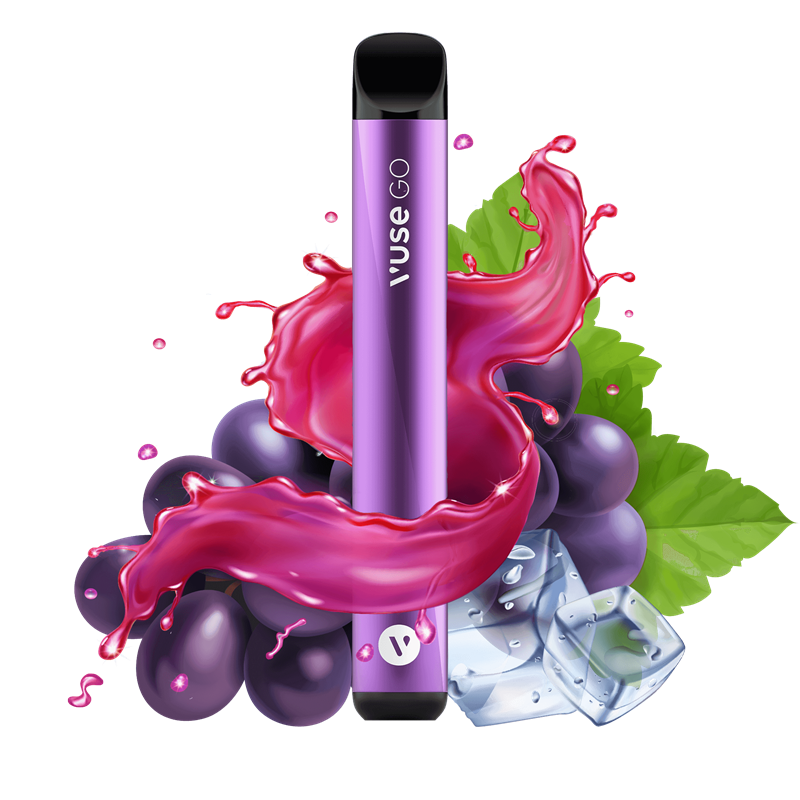 Vuse GO - Grape ICE - Einweg E-Zigarette