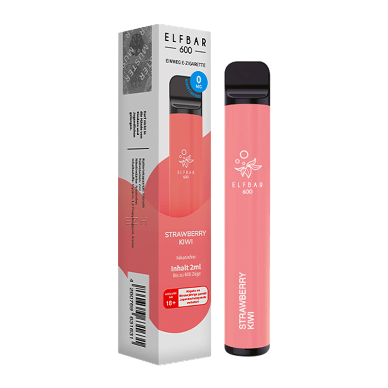 ELF Bar 600 Strawberry Kiwi - Einweg E-Zigarette