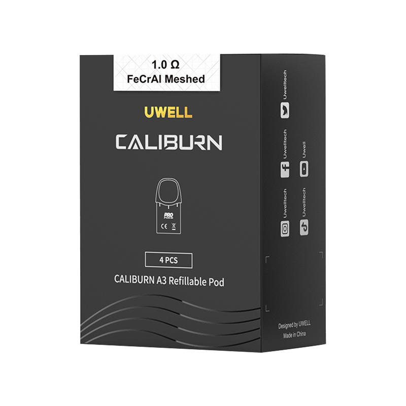 Uwell Caliburn A3 / AZ3 - Cartridge - 2 ml - 4er Pack 