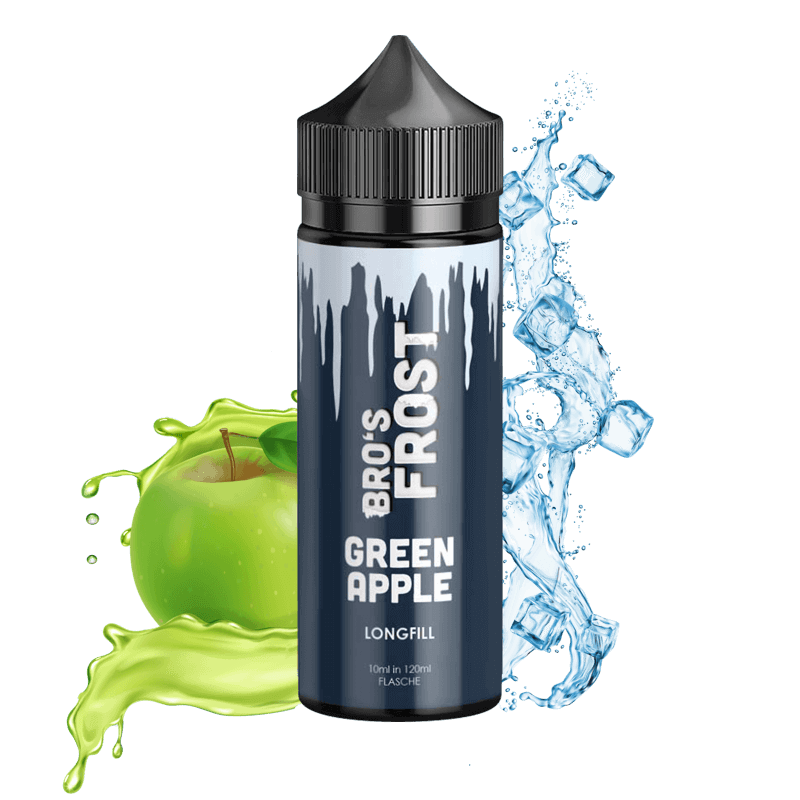 The Bros Aroma - Bro's Frost Green Apple - 10 ml Longfill