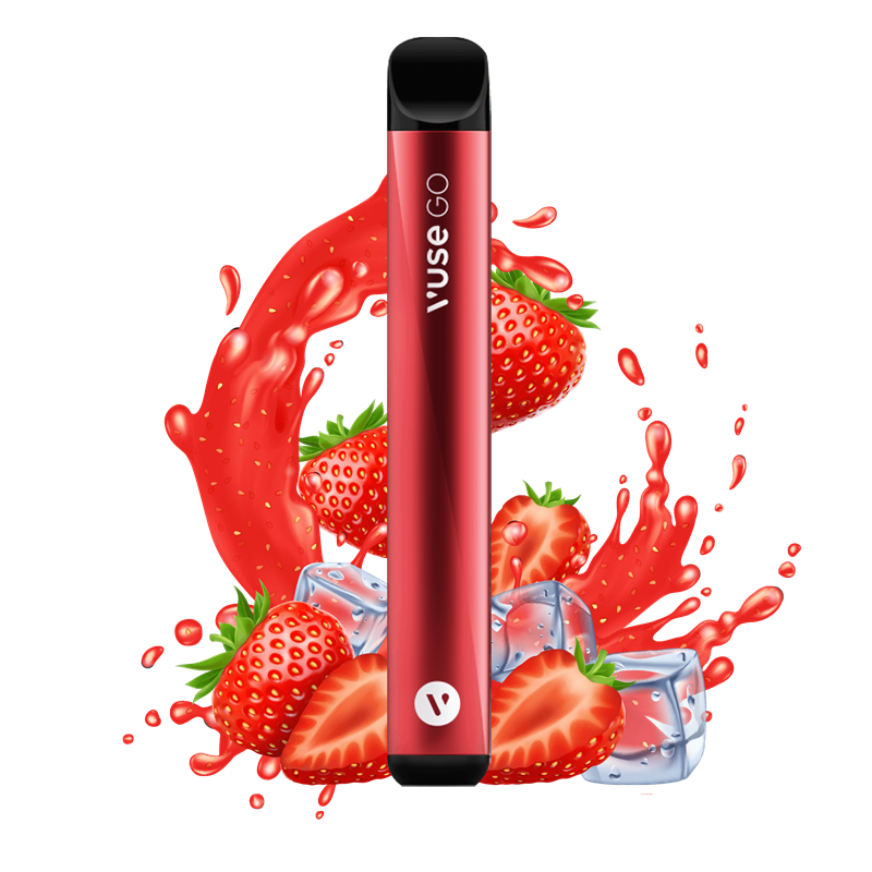 Vuse GO 500 - Strawberry ICE - Einweg E-Zigarette