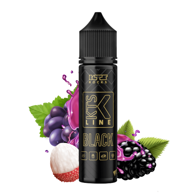 KTS Line Aroma - Black - 10 ml Longfill