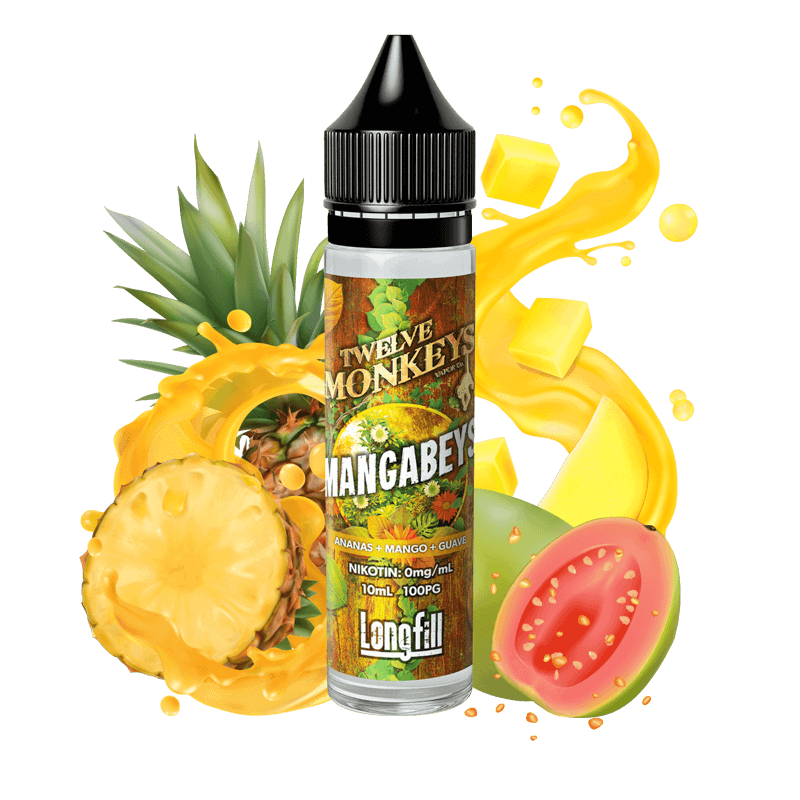 TWELVE MONKEYS Aroma - Mangabeys - 10 ml Longfill