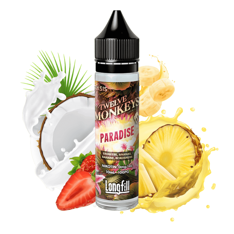 TWELVE MONKEYS Aroma - Paradise - 10 ml Longfill