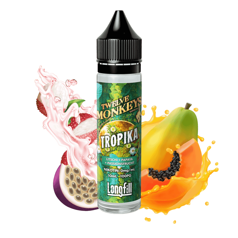 TWELVE MONKEYS Aroma - Tropika - 10 ml Longfill