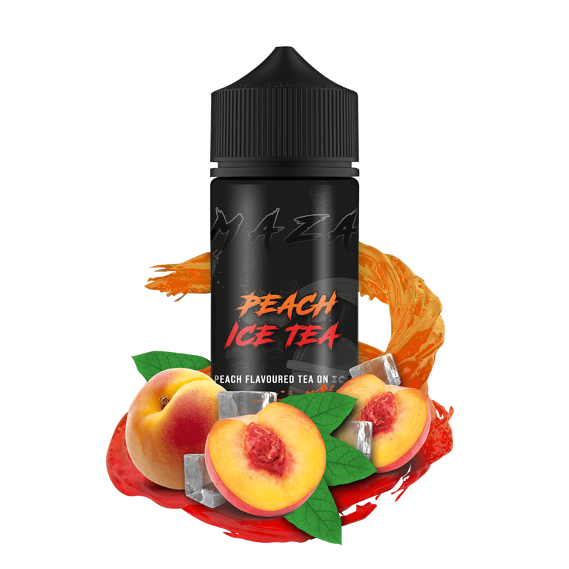 MaZa Aroma - Peach Ice Tea - 10 ml Longfill