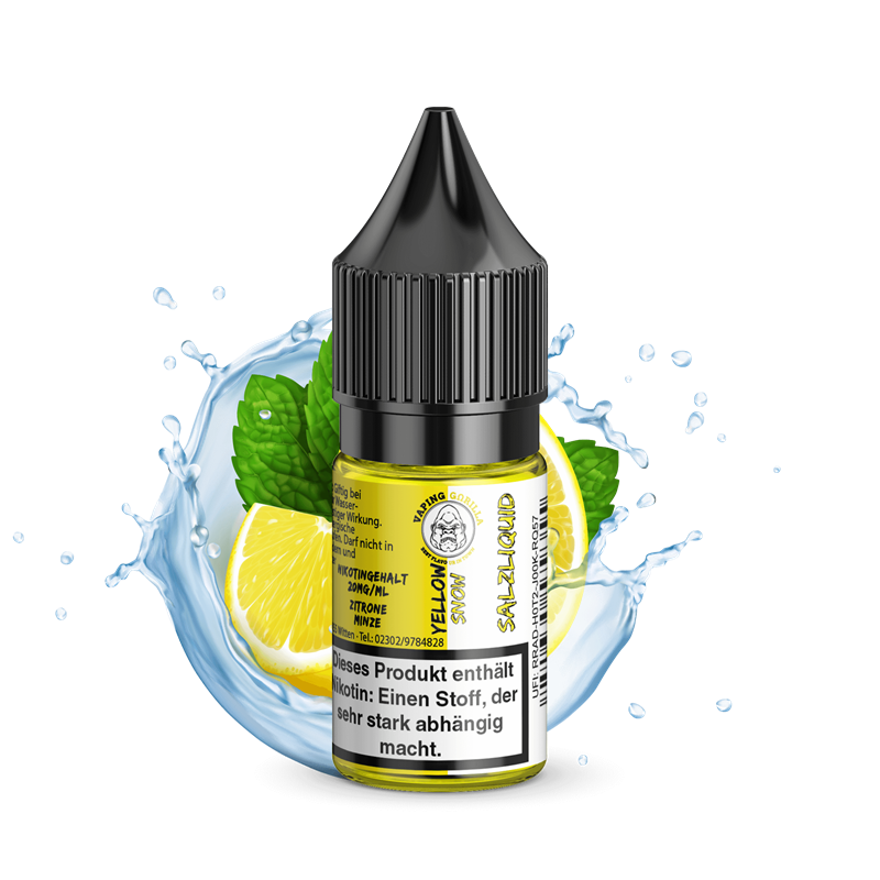 Vaping Gorilla E-Liquid - Yellow Snow - 10 ml Nikotinsalz