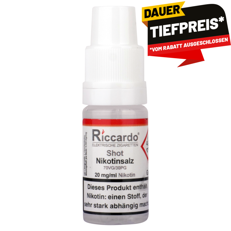 Riccardo Nikotinsalz-Shot - 10 ml