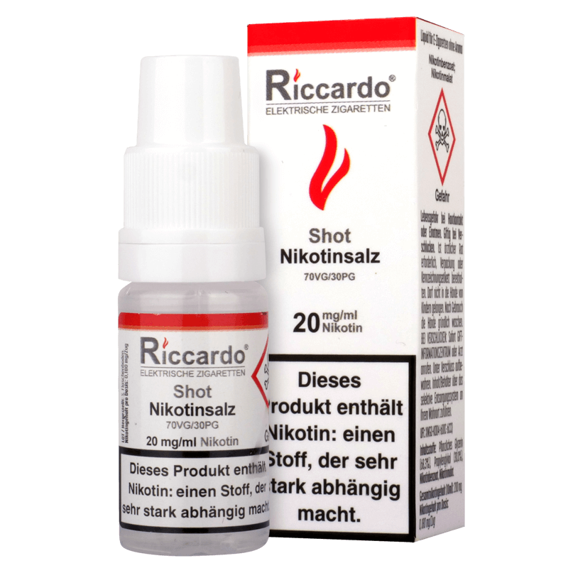 Riccardo Nikotinsalz-Shot - 10 ml 