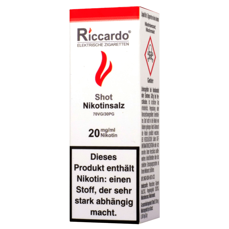 Riccardo Nikotinsalz-Shot - 10 ml 