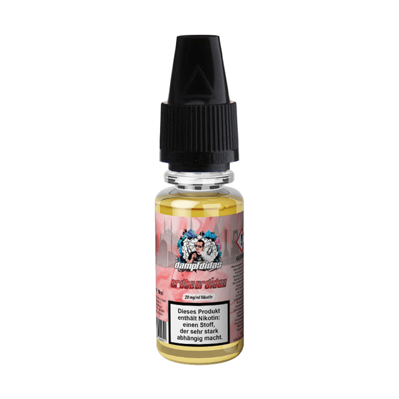 Dampfdidas E-Liquid - Erdbeerdidas - 10 ml Nikotinsalz