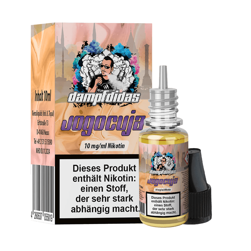 Dampfdidas E-Liquid - Jogocuja - 10 ml Nikotinsalz