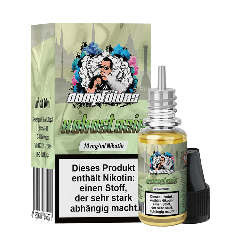 Dampfdidas E-Liquid - Kokostazie - 10 ml Nikotinsalz