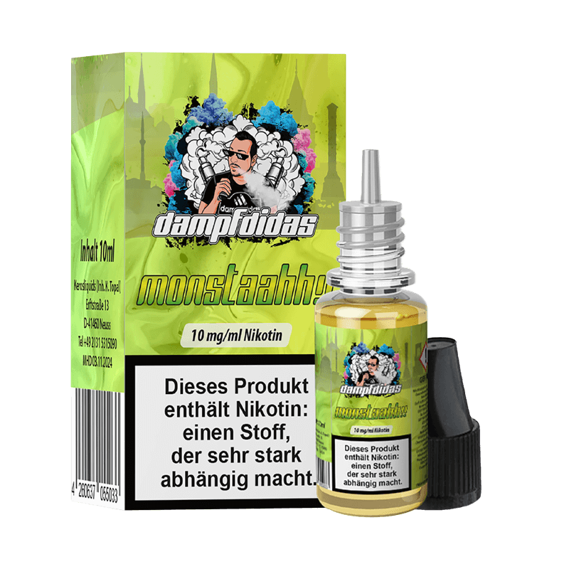 Dampfdidas E-Liquid - Monstaahh - 10 ml Nikotinsalz