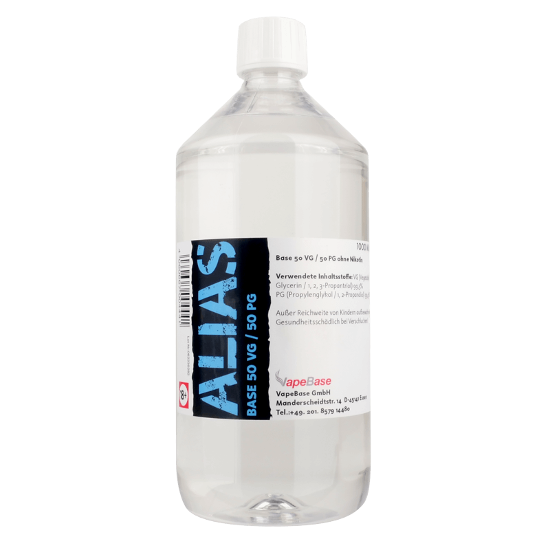 Alias Basisliquid - 50/50 - 1000 ml