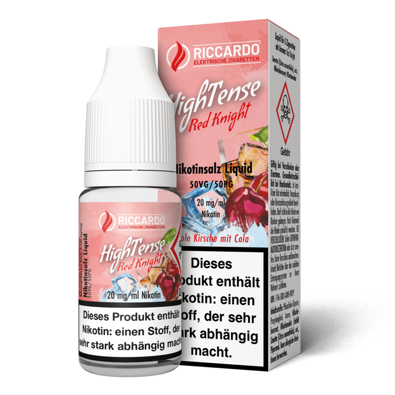 Riccardo HighTense - Red Knight - 10 ml Nikotinsalz Liquid 