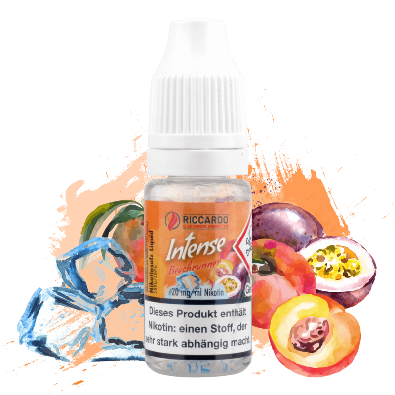 Riccardo Intense E-Liquid - Beachrunner - 10 ml Nikotinsalz