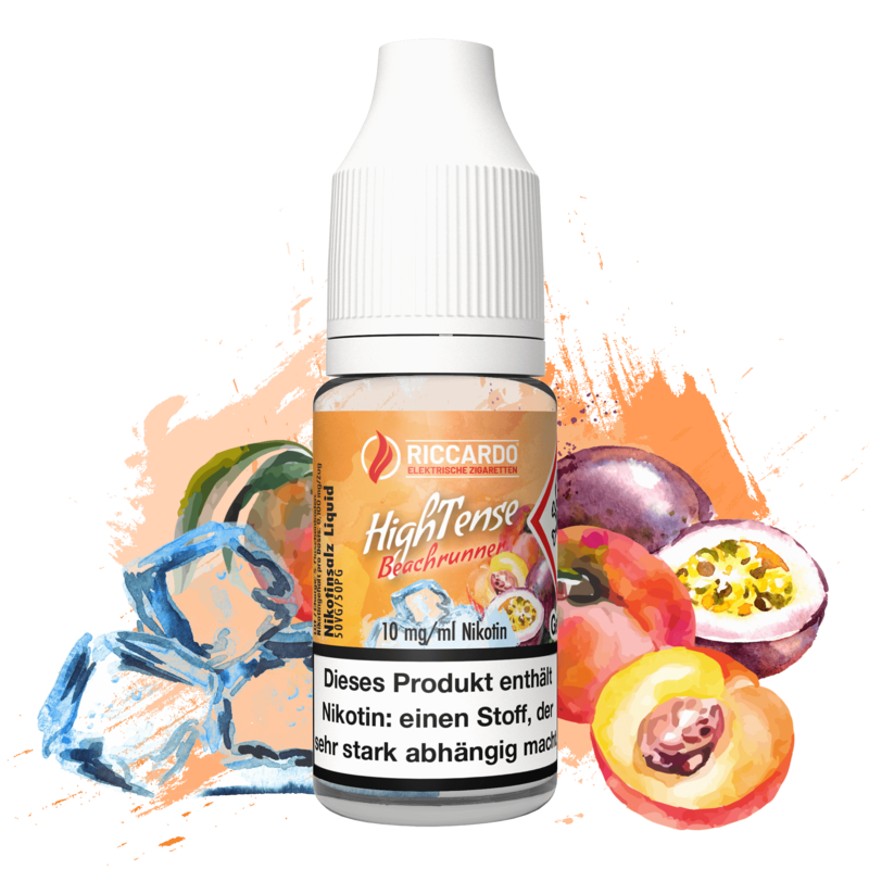 Riccardo HighTense - Beachrunner - 10 ml Nikotinsalz Liquid