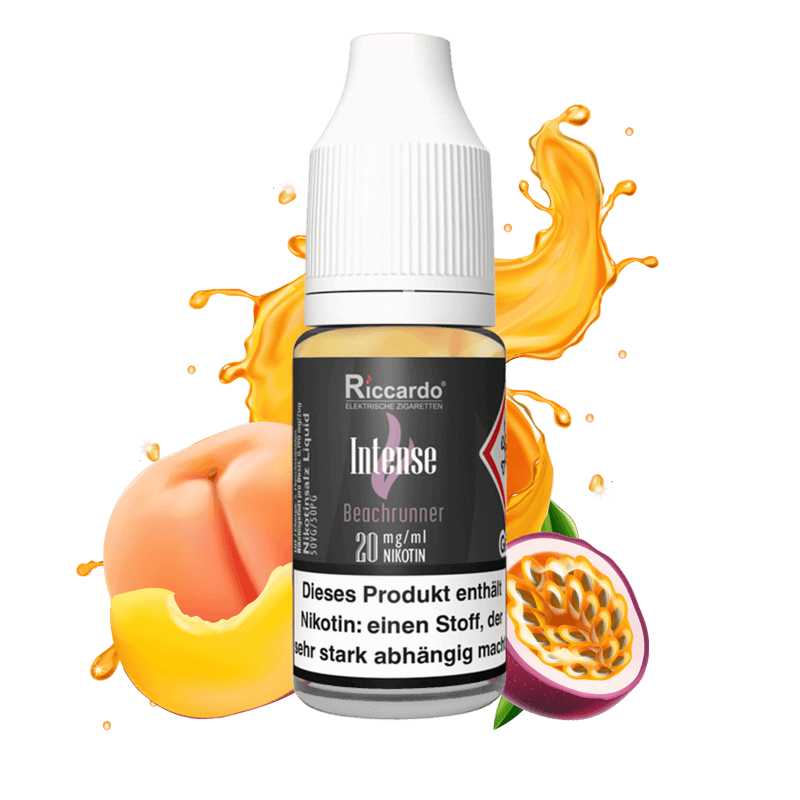 Riccardo Intense E-Liquid - Beachrunner - 10 ml Nikotinsalz 