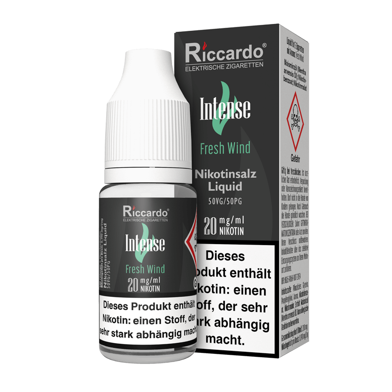 Riccardo Intense E-Liquid - Fresh Wind - 10 ml Nikotinsalz 