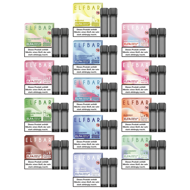 ELF Bar ELFA - Prefilled Pod - 2er Pack