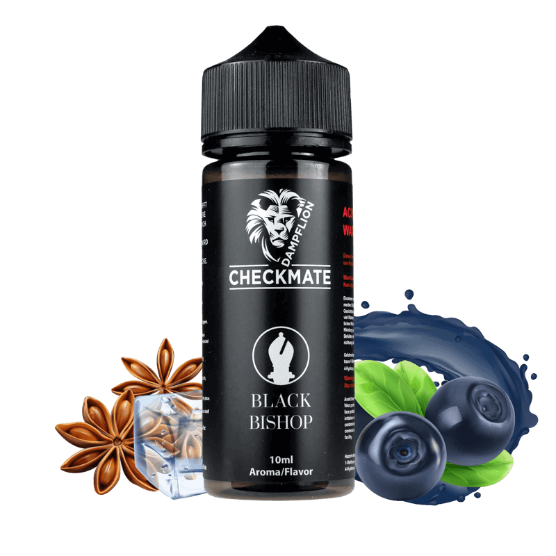 Dampflion Aroma - Checkmate - Black Bishop - 10 ml Longfill