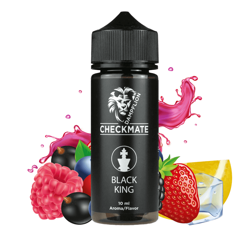 Dampflion Aroma - Checkmate - Black King - 10 ml Longfill