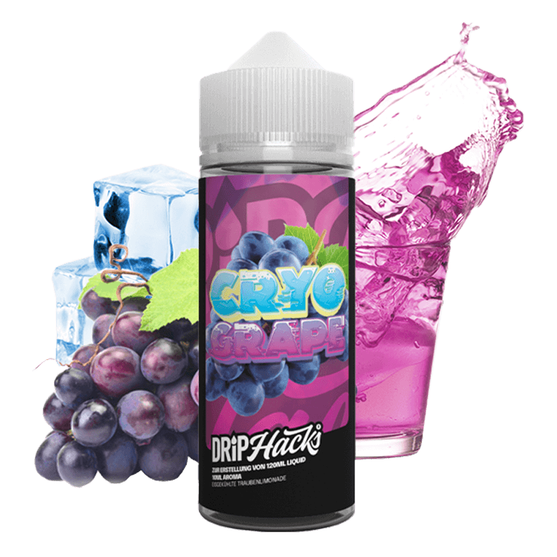 Drip Hacks Aroma - Cryo Grape - 10 ml Longfill