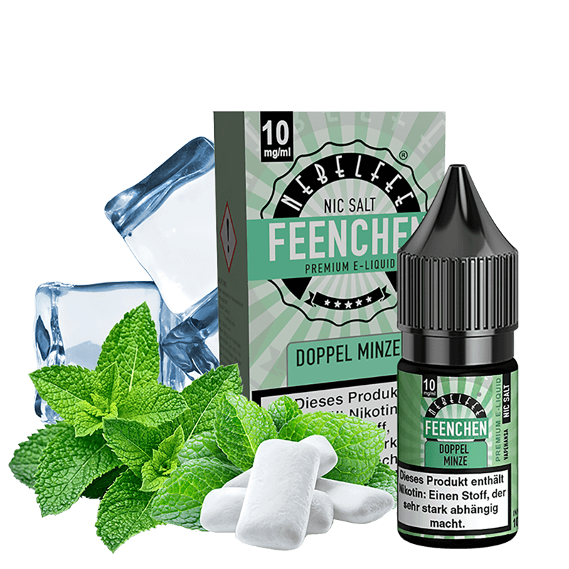 Nebelfee Feenchen E-Liquid - Doppel Minze - 10 ml Nikotinsalz