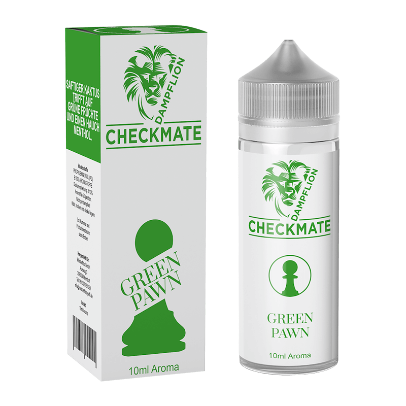 Dampflion Aroma - Checkmate - Green Pawn - 10 ml Longfill 