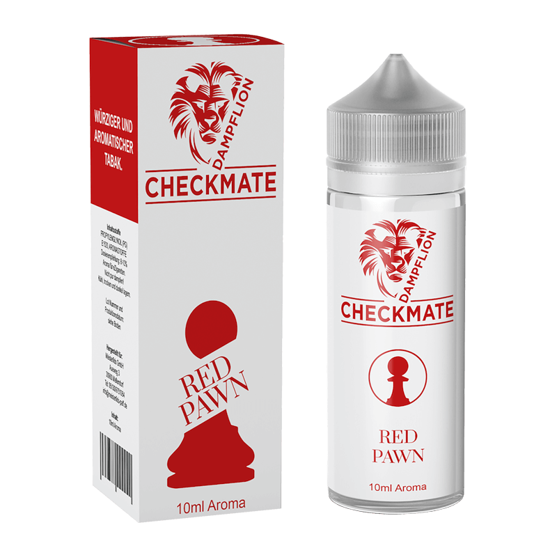 Dampflion Aroma - Checkmate - Red Pawn - 10 ml Longfill 