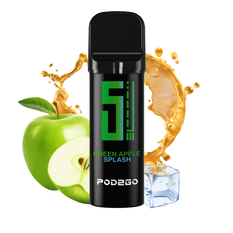 5EL Pod2Go - Green Apple Splash Pod - 1er Pack
