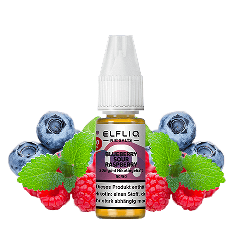 ELF Bar Elfliq - Blueberry Sour Raspberry - 10 ml Nikotinsalz