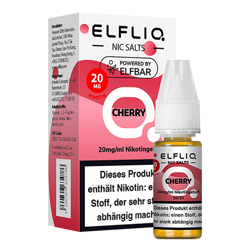ELF Bar Elfliq - Cherry - 10 ml Nikotinsalz 