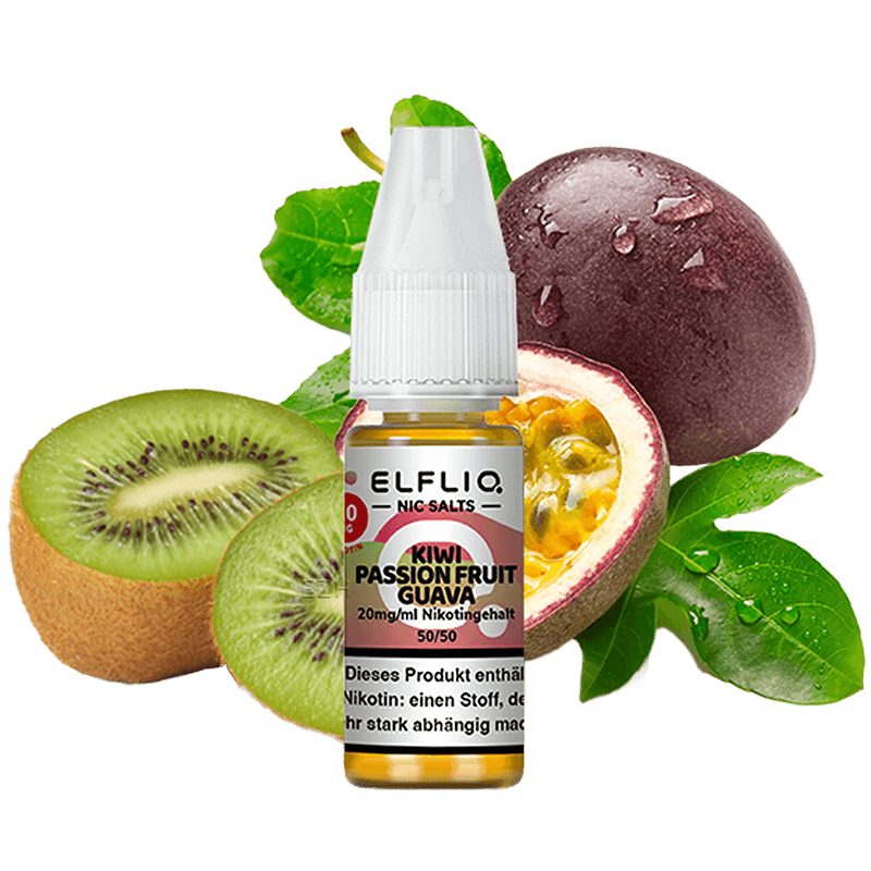 ELF Bar Elfliq - Kiwi Passion Fruit Guava - 10 ml Nikotinsalz 