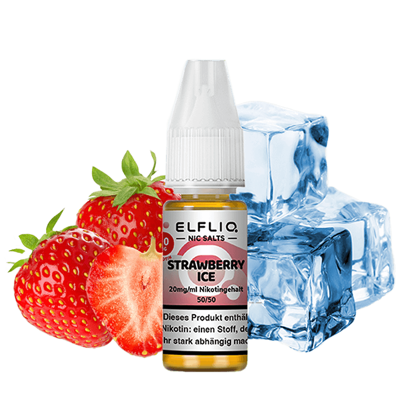 ELF Bar Elfliq - Strawberry Ice - 10 ml Nikotinsalz 