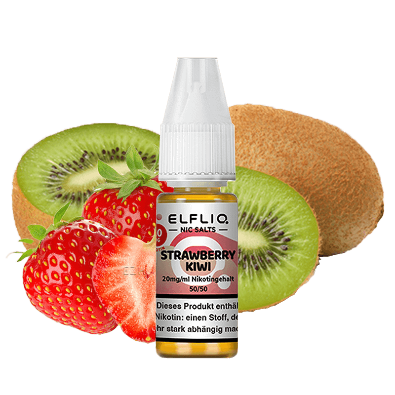 ELF Bar Elfliq - Strawberry Kiwi - 10 ml Nikotinsalz 