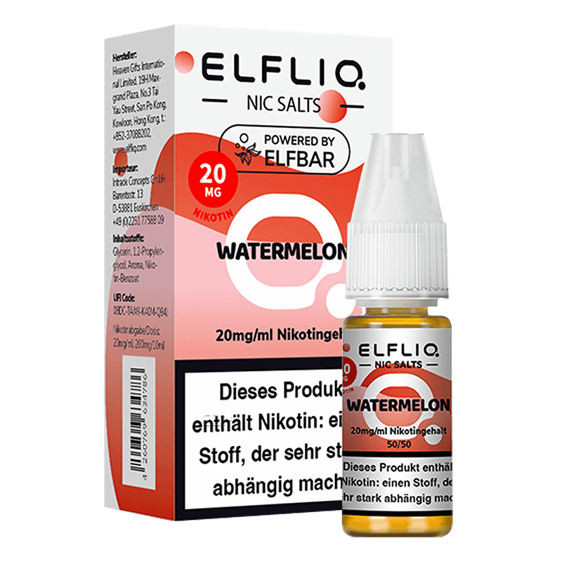 ELF Bar Elfliq - Watermelon - 10 ml Nikotinsalz 