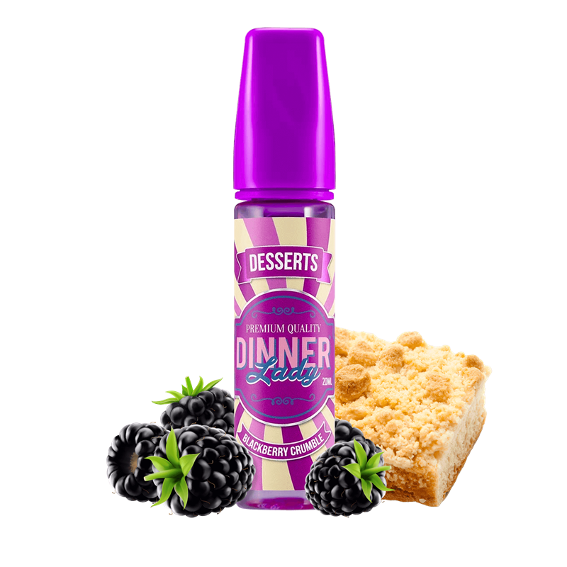 Dinner Lady Aroma - Dessert - Blackberry Crumble - 20 ml Longfill