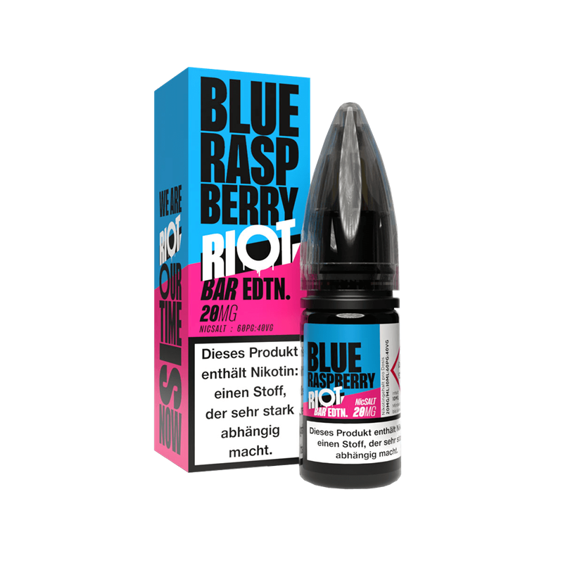 Riot Squad BAR EDTN E-Liquid - Blue Raspberry - 10 ml Nikotinsalz 