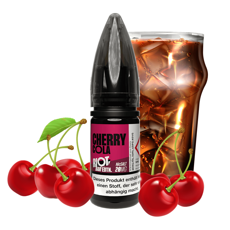 Riot Squad BAR EDTN E-Liquid - Cherry Cola - 10 ml Nikotinsalz