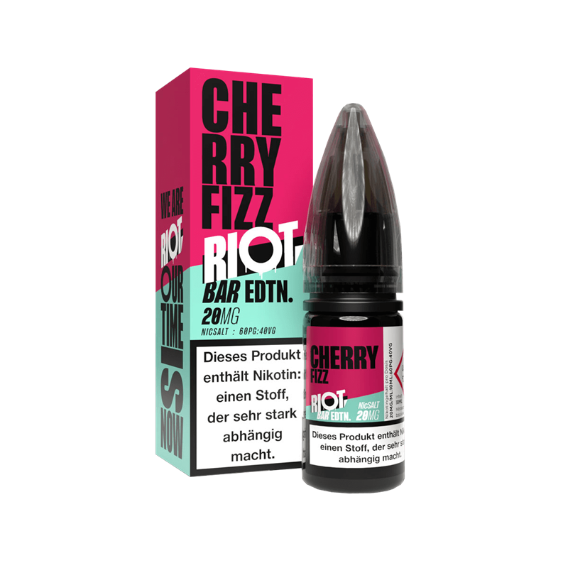 Riot Squad BAR EDTN E-Liquid - Cherry Fizzle - 10 ml Nikotinsalz 