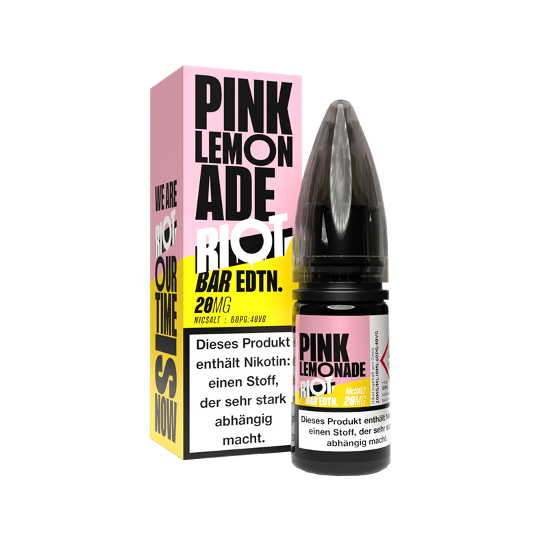 Riot Squad BAR EDTN E-Liquid - Pink Lemonade - 10 ml Nikotinsalz 