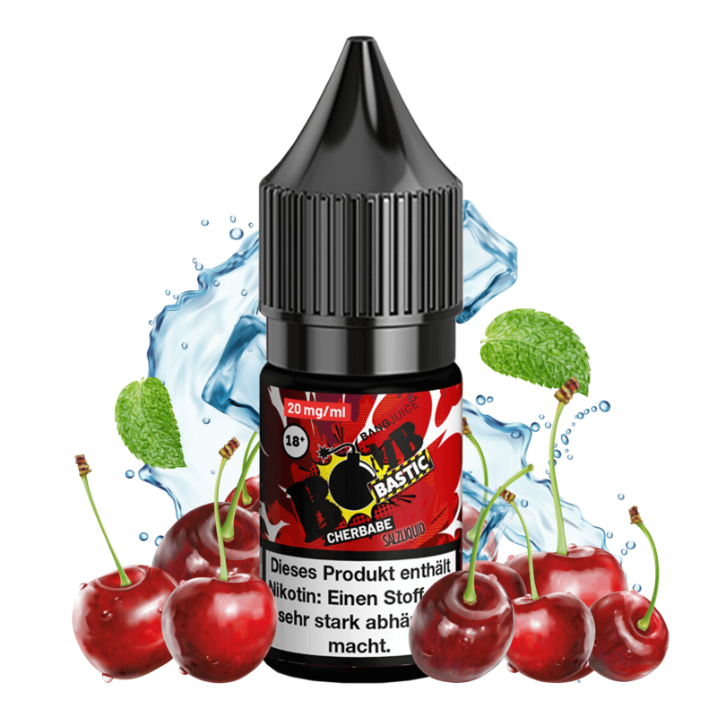 Bang Juice - BOMBBASTIC - Cherbabe - 10 ml Nikotinsalz Liquid