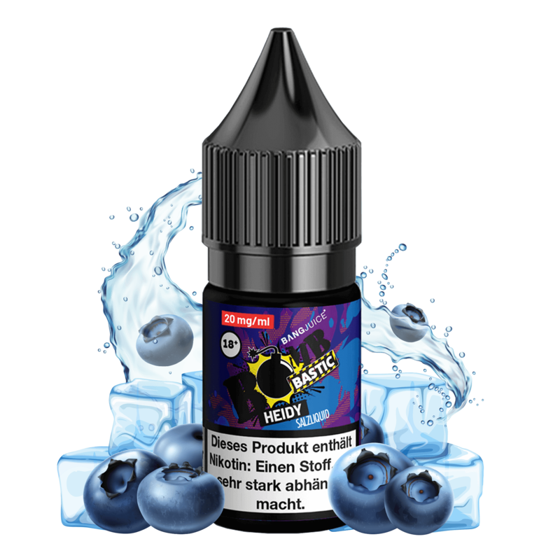 Bang Juice - BOMBBASTIC - Heidy - 10 ml Nikotinsalz Liquid