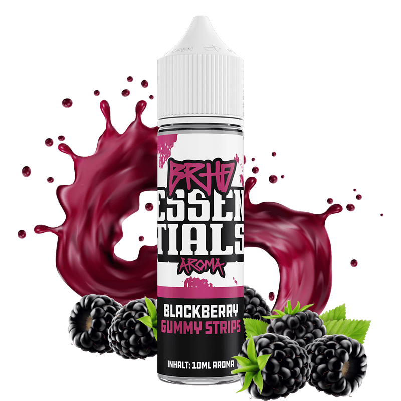 Barehead Aroma - Essentials - Blackberry Gummy Stripes - 10 ml Longfill