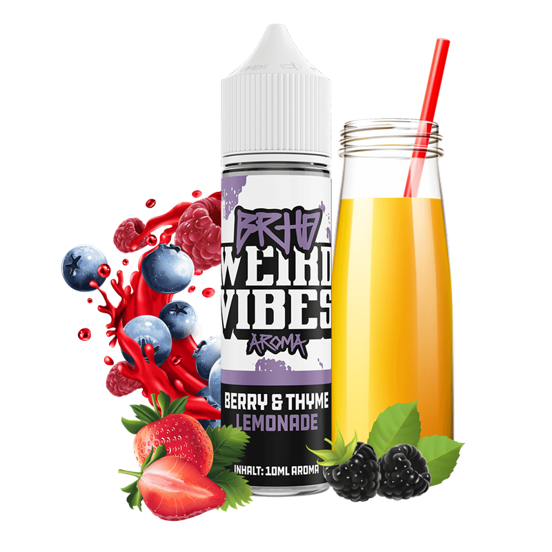 Barehead Aroma - Weird Vibes - Berry & Thyme Lemonade - 10 ml Longfill