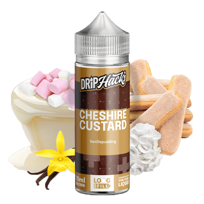 Drip Hacks Aroma - Cheshire Custard - 10 ml Longfill