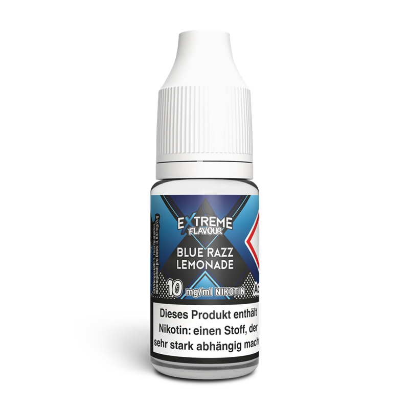 Extreme Flavour - Blue Razz Lemonade - 10 ml Hybrid-Nikotinsalz Liquid 