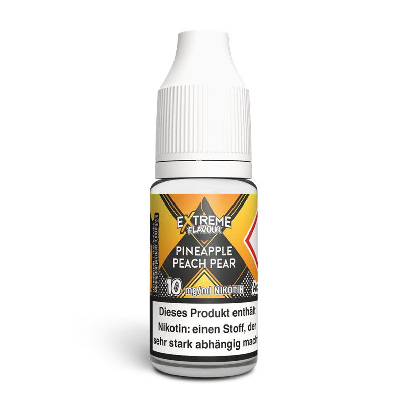 Extreme Flavour - Pineapple Peach Pear - 10 ml Hybrid-Nikotinsalz Liquid 